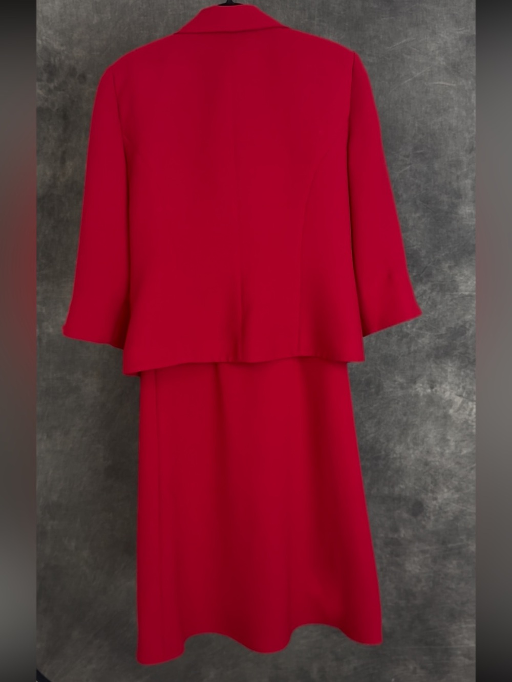 Jessica Howard Petite Red Two-Piece Dress Suit Women’s Size 10P - Picture 5 of 6